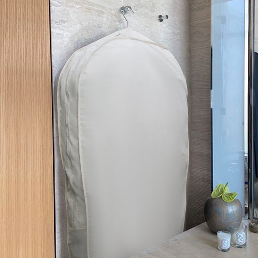 42" inch Muslin Garment Bags - 100% Cotton - Zippered