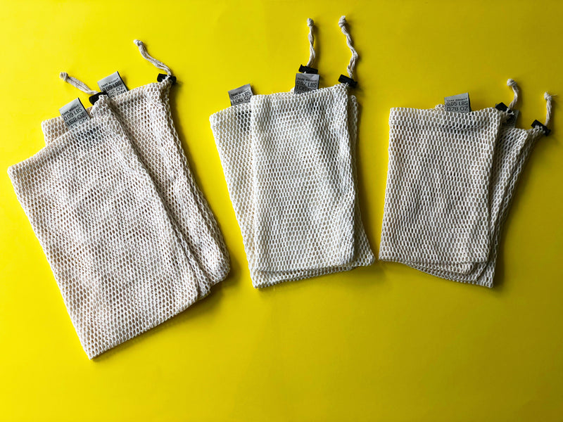 Reusable Mesh Produce Bags - Set of 10